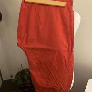 Avenue Chinos (Bermudas) a dark orange size 20